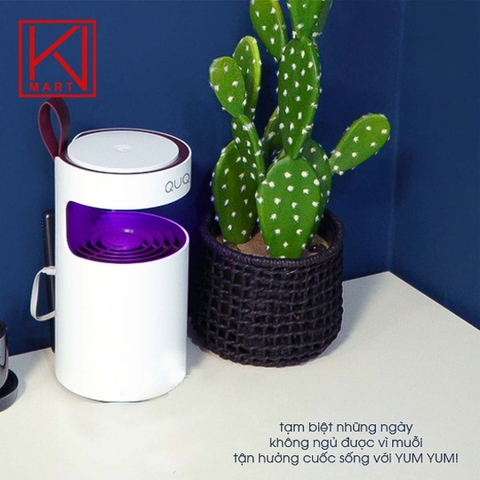 ĐÈN BẮT MUỖI THÔNG MINH BẰNG TIA UV QUQU HÀN QUỐC.