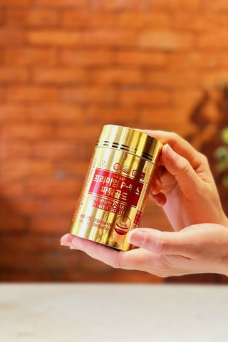 TINH DẦU THÔNG ĐỎ Premium P – MAX POWER GOLD 100 VIÊN HÀN QUỐC