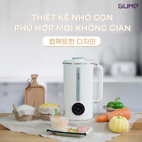 Máy Làm Sữa Hạt GUME Mini MSB - 01 Hàn Quốc 1L