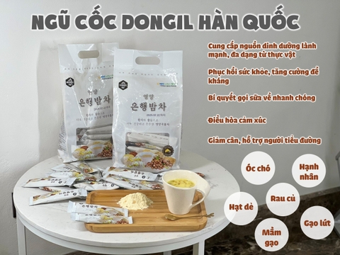 Bột Ngũ Cốc Dinh Dưỡng Dongil - Hàn Quốc (22gr x 50 gói)