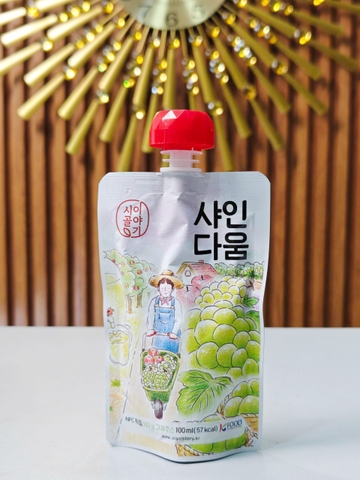 SHINE DAUM – NƯỚC ÉP NHO SHINE MUSCAT & TÁO NGUYÊN CHẤT