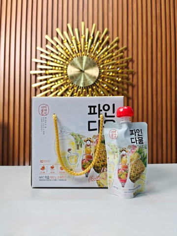 PINE DAUM – NƯỚC ÉP DỨA & TÁO NGUYÊN CHẤT