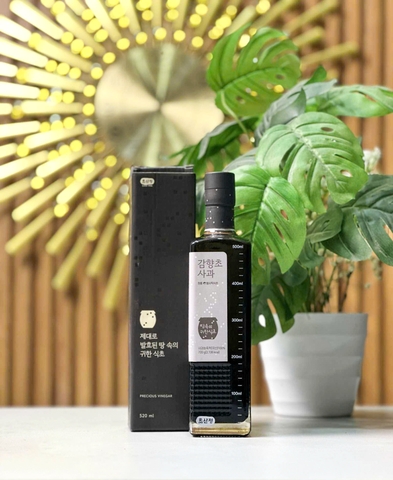 GIẤM BALSAMIC TỰ NHIÊN TỪ TÁO – LÊN MEN THỦ CÔNG 100% - Chai 370g