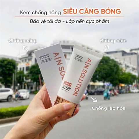 KEM CHỐNG NẮNG A|N SOLUTION NOURISHING SUNSCREEN 50ML