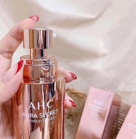🌸 KEM DƯỠNG TRẮNG DA AHC AURA SECRET TONE UP CREAM – 50G 🌸