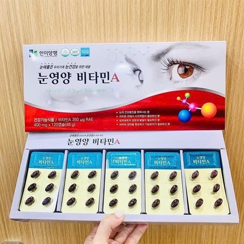 Viên Uống Bổ Mắt Hanmi 120 Viên Hàn Quốc