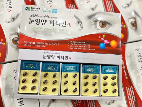 Viên Uống Bổ Mắt Hanmi 120 Viên Hàn Quốc