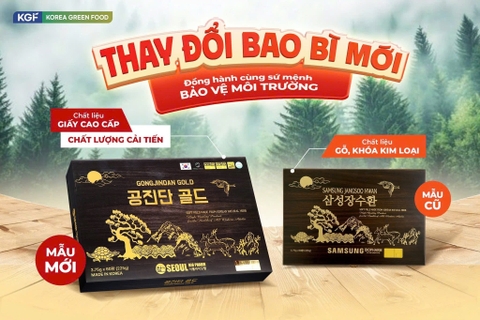 AN CUNG TRẦM HƯƠNG GONGJINDAN GOLD  60 VIÊN MẪU MỚI – HỘP GIẤY CAO CẤP