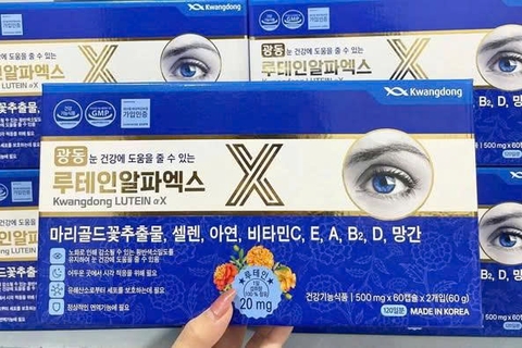 Bổ mắt mẫu mới KWANG DONG Lutein Alpha - X
