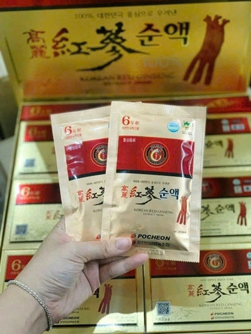 Nước Hồng Sâm Pocheon Hộp 80ml*30 Gói