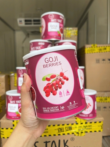 KỶ TỬ ĐỎ NUTS TALK – túi 250g và lon 350g