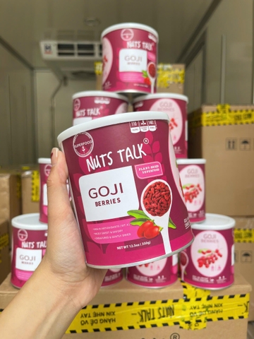 KỶ TỬ ĐỎ NUTS TALK – túi 250g và lon 350g