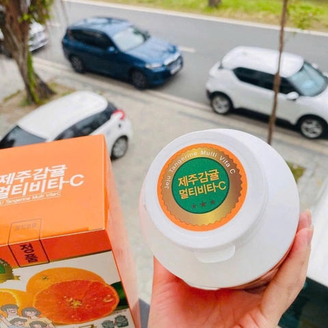 VIÊN NGẬM VITAMIN C JEJU TANGERINE VITA - Hộp 334 viên
