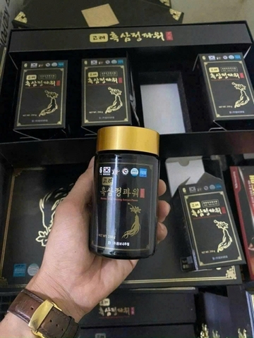 Cao hắc sâm 4 lọ Hàn Quốc cao cấp