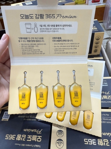 Tinh Chất Nghệ Nano Curcumin 365 Premium Hàn Quốc – 32 Tép