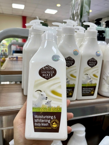 Sữa Tắm Dê Shower Mate Body Wash Goat Milk Moisturi 550g