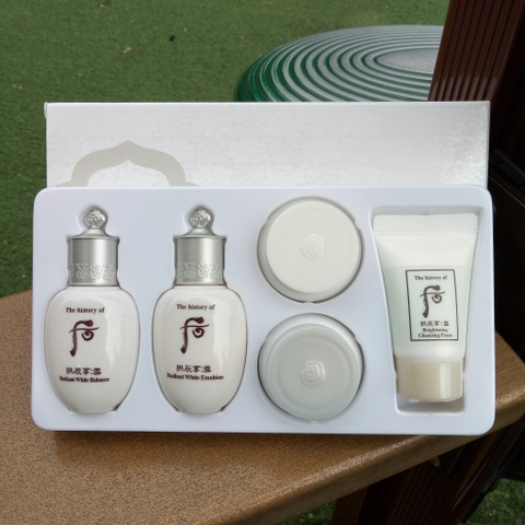 Set Dưỡng Trắng và Trị Nám Whoo Mini 5 sản phẩm