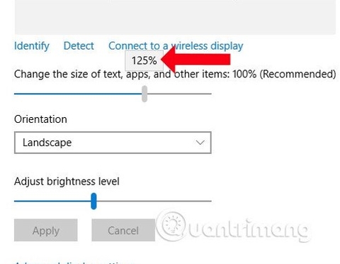 Cách thay đổi kích cỡ chữ trên Windows 10