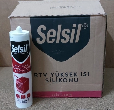 Keo silicone chịu nhiệt độ cao Selsil RTV 280ml