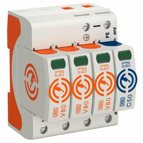 Thiết bị cắt sét 3 pha OBO V80-3+NPE-280