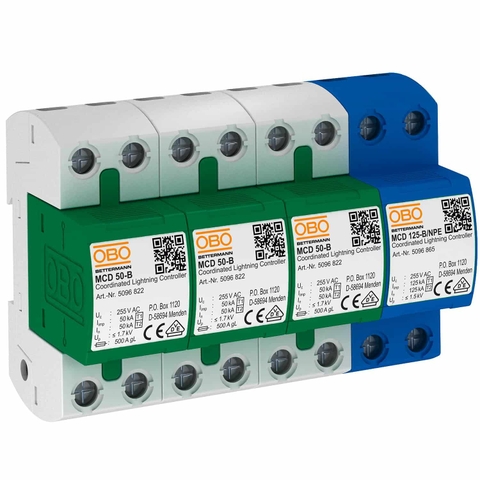 Thiết bị chống sét 3 pha OBO MCD 50-B 3+1 (5096879)