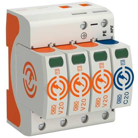 Chống sét lan truyền OBO V20-3+NPE-385 (5095273)