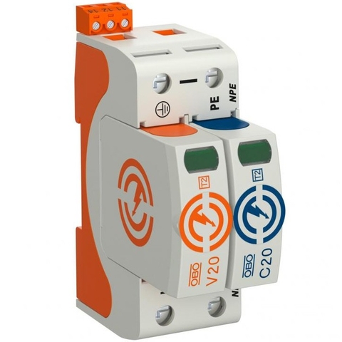 Thiết bị cắt sét OBO V20-1+NPE+FS-280 (5095331)