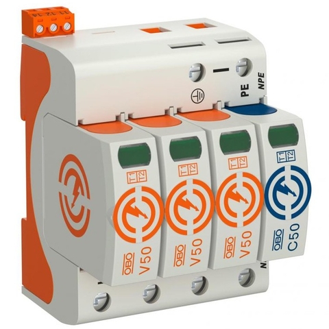 Thiết bị cắt sét OBO V50-3+NPE-FS-280 (5093533)