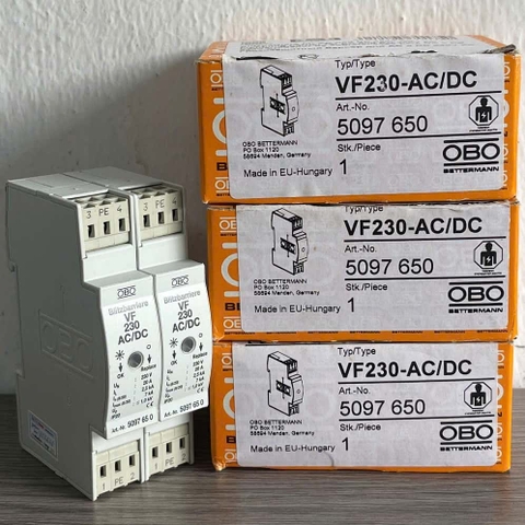 Chống sét nguồn 230V OBO VF230-AC/DC (5097650)
