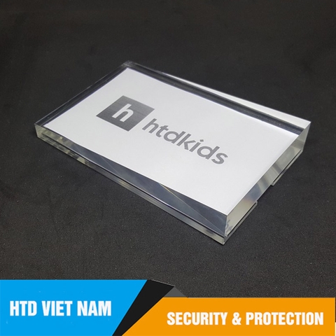 Đế Mica kẹp bảng giá nằm