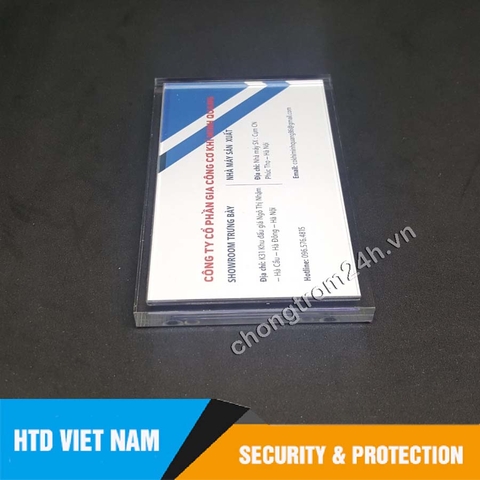 Đế Mica kẹp bảng giá nằm