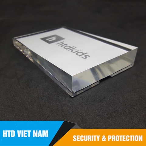 Đế Mica kẹp bảng giá nằm