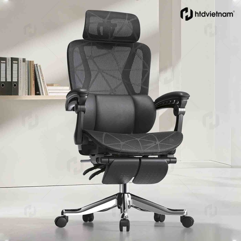 Ghế công thái học HTD-W892 thiết kế chuẩn y khoa