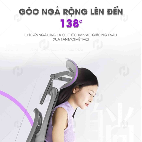 Ghế công thái học HTD-X360 giải pháp bảo vệ cột sống