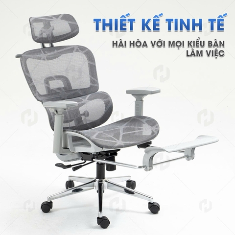 Ghế công thái học full lưới HTD-LS900 Chống đau lưng