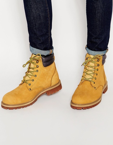 Giày cao cổ da lộn Asos