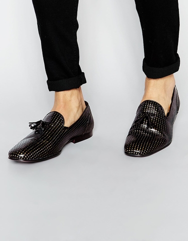 Giày da thật buôc dây Toms