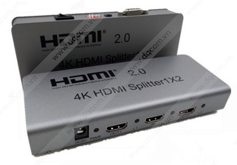 Bộ chia HDMI 1 ra 4 chuẩn 2.0, 4K 60Hz, EDID
