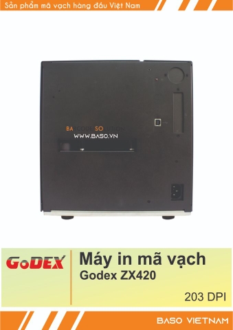 Máy in tem nhãn mã vạch Godex ZX420