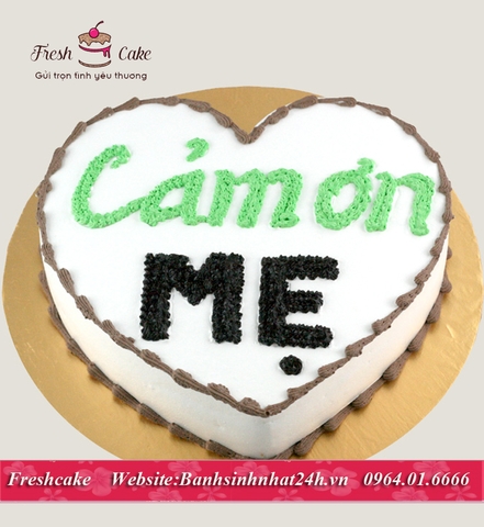 Bánh sinh nhật cảm ơn mẹ [MS:1042]