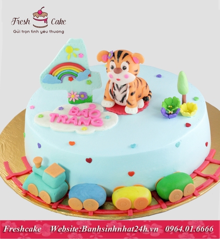 Bánh hổ con và đoàn tàu pí po xình xịch [MS:0212]