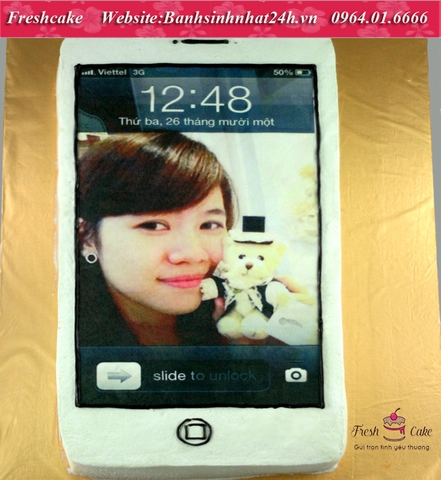 Bánh sinh nhật in ảnh hình của iP5s, iP 5 [MS:1254]