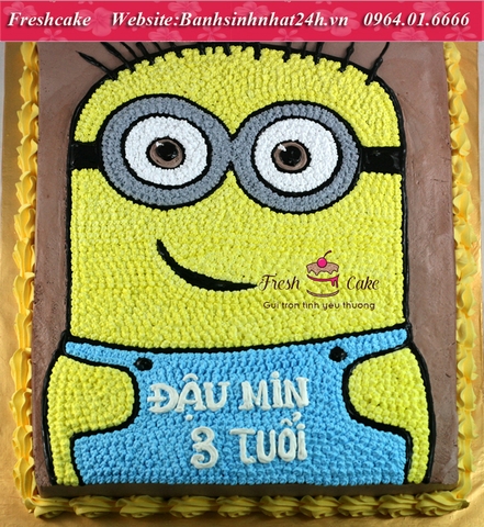 Bánh gato Minion tinh nghịch [MS:1540]