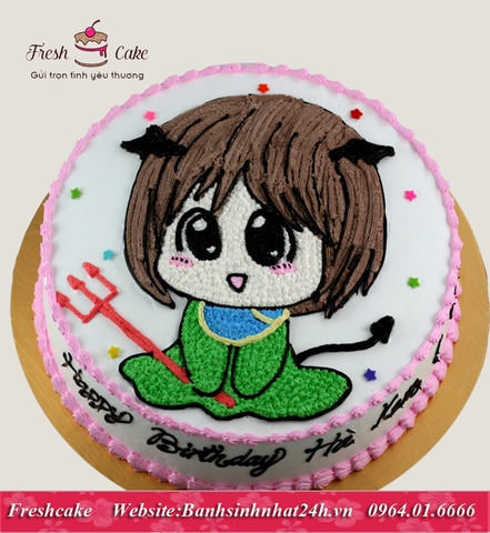 Bánh sinh nhật tặng các cô gái nghịch như quý sứ [MS:1791]