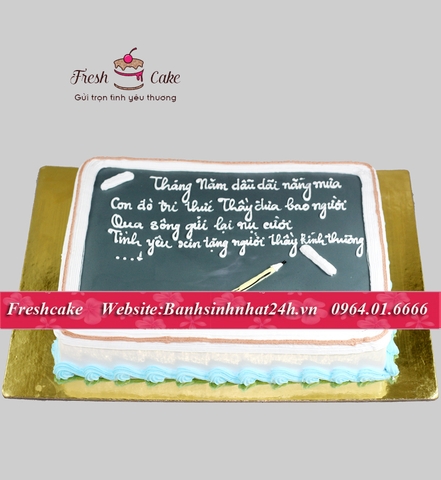 Bánh sinh nhật tặng tri ân các thầy cô giáo [MS:1799]