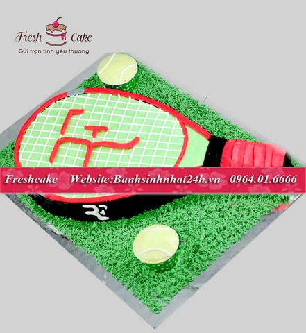 Bánh sinh nhật vợt Tennis tặng Roger Federer [MS:1893]