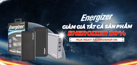 Khuyến mãi - Giảm giá 20% tất cả sản phẩm Energizer