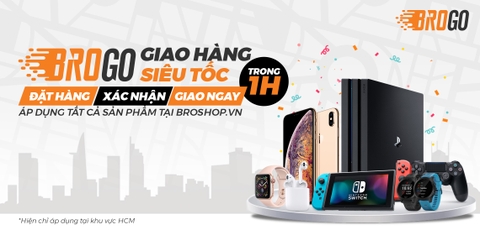 Broshop triển khai dịch vụ giao hàng siêu tốc trong 1 giờ: BROGO