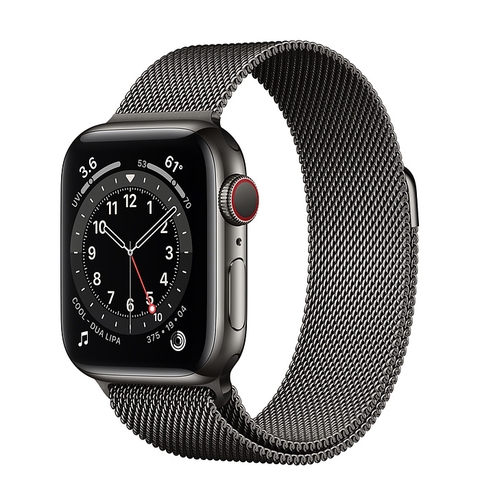 apple watch series 6 graphite milanese loop