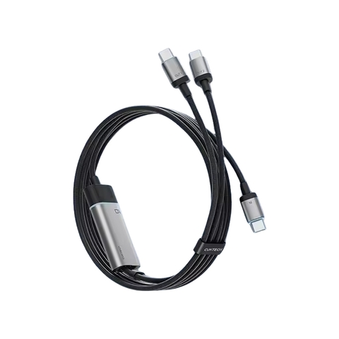 Cáp Sạc Nhanh Cuktech No.10 2 in 1 100W - C2C515